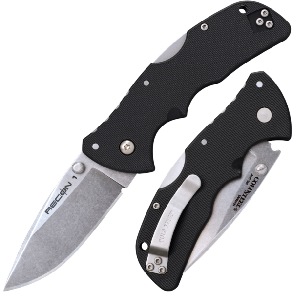 Cold Steel Mini Recon 1 Folding Knife Spear Point