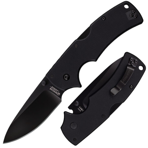 Cold Steel American Lawman Folding Knife S35VN DLC