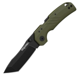 Cold Steel Engage Tanto Folding Knife, OD Green