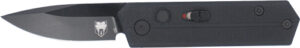 CobraTec Stinger Folder 1.9-inch Black/Black D2