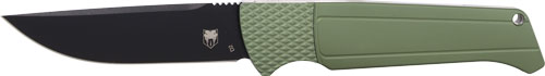 CobraTec Viper Auto Folder 3.12-inch OD Green/Satin D2