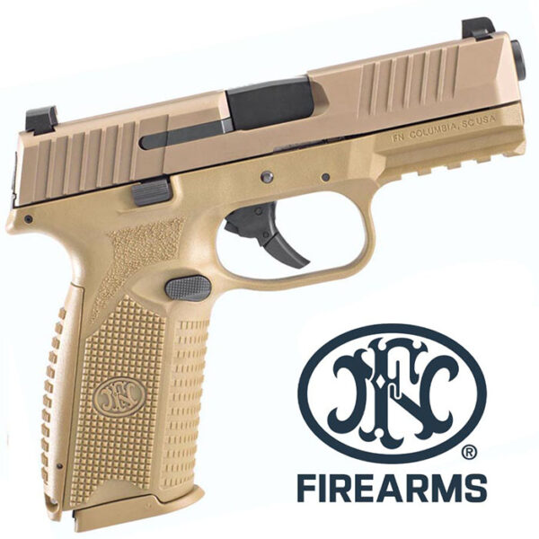 FN 509 Pistol, 9mm, 4-Inch Barrel, Flat Dark Earth, 10-Round