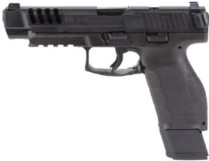 HK VP9A1 L OPTICS READY 9MM - 5" BBL 2-15RD MAG BLACK