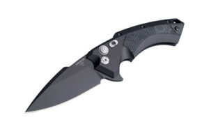 Hogue X5 3.5-Inch Spear Point Folding Knife, Black G-Mascus