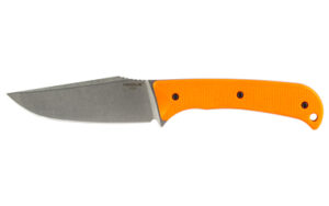 Hogue Extrak XL 3.9-Inch Clip Point Fixed Knife, Blaze Orange