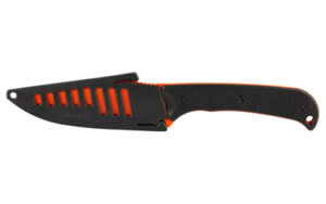 Hogue Extrak XL 3.9-Inch Clip Point Fixed Knife, Black and Orange - view 3