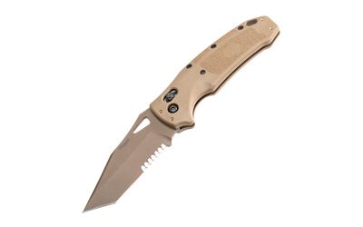 Hogue SIG K320 M17 3.5-Inch Tanto Folding Knife, Coyote Tan