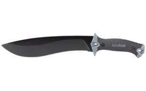 Kershaw Camp 10 Machete, 10-Inch Black Blade with Sheath