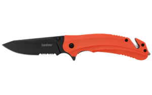 Kershaw Barricade Serrated 3.5-Inch Rescue Knife