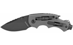 Kershaw Shuffle DIY 2.4-Inch Gray/Black Multi-Tool Knife