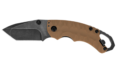 Kershaw Shuffle II 2.6-Inch Tan BlackWash Pocket Knife