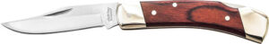 Uncle Henry Smokey Folding Knife with Leather Sheath