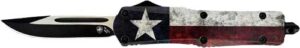 TEMPLAR KNIFE LARGE OTF FULL - CAPTAIN 3.5" BLACK DROP POINT
