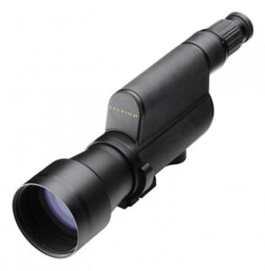 Leupold Mark 4 20-60x80mm spotting scope in black with TMR reticle, tripod-ready