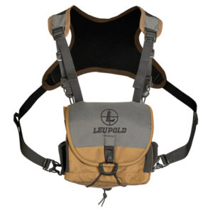 Leupold GO Afield Binocular Harness 600D Polyester Coyote front view
