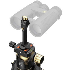 Leupold Quick-Stem binocular tripod adapter 4.50 inch black aluminum