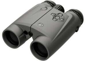 Leupold BX-6 Range HD 10x42 rangefinding binoculars in gray with AccuView AMOLED display