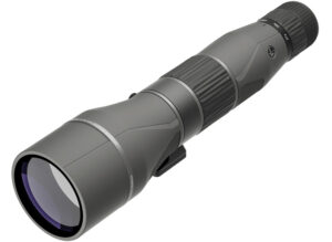 Leupold SX-5 Santiam HD 27-55x 80mm straight spotting scope in Shadow Gray