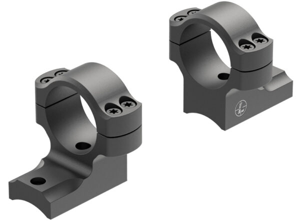 Leupold BackCountry 1-inch medium two-piece ring mount for Savage 10/110, matte black