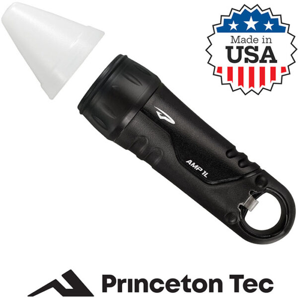 AMP Flashlight 100 Lumens with Bottle Opener Black