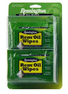 Remington Rem-Oil Wipes, 6x8-Inch, 12-Pack