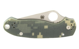 SPYDERCO PARA3 G10 CAMO PLAINEDGE - additional view