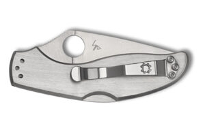 SPYDERCO UPTERN 2.82" SS SILVER - additional view