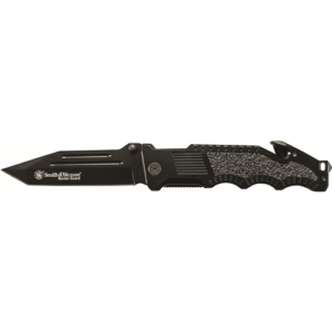 Smith & Wesson Border Guard 2 Tanto Manual Folding Knife, Plain Edge