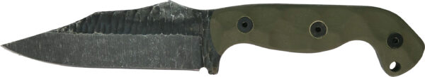 Stroup TU1 Fixed Blade Knife, OD Green, 4.5-inch