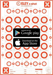 ELEY X-SHOT TARGETS 25 PACK