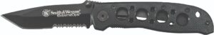 Smith & Wesson Aluminum Handle Liner Lock Folding Knife