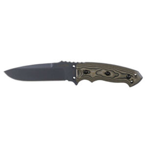 Hogue EX-F01 Fixed Blade Knife, Drop Point, Plain Edge, 5.5-Inch Blade