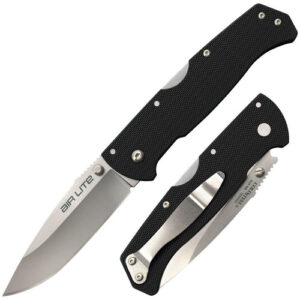 Cold Steel Air Lite Drop Point Folding Knife, Black