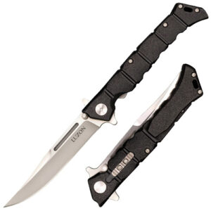 Cold Steel Medium Luzon Folding Knife, Clip Point, Black