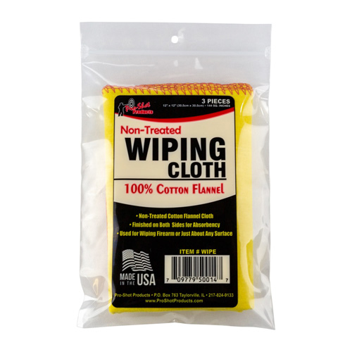 NON-TREATED COTTON CLOTH - 3 PACK