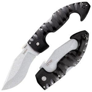 Cold Steel Spartan Folding Knife, Clip Point, Black