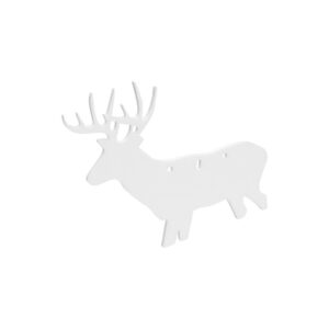 Birchwood Casey AR500 Steel Deer Silhouette Target, 3/8 Inch, 3-Hole