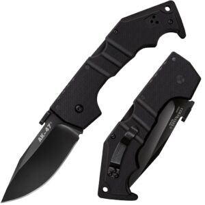 Cold Steel AK-47 Lockback Knife Black G-10 3.5-Inch