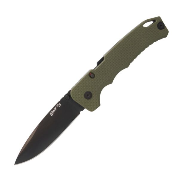 Cold Steel Swift III Folding Knife, 4-inch M4 Steel, FDE