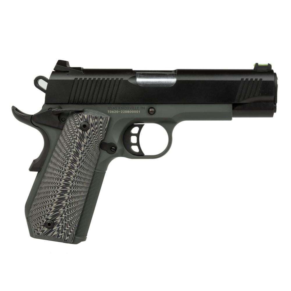 https3A2F2Fmedia.chattanoogashooting.com2Fimages2Fproduct2FMS101008022FSD10100802-1 Tisas 1911 Yukon Carry C10 Handgun 10mm Auto 10rd Magazine (2 Mags Incl/) 4.25" Barrel Black