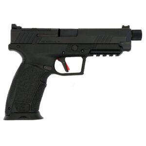Tisas PX-9 Gen 3 Tactical BLK Semi Auto Pistol 9mm Luger 18rd & 20rd Magazines (2) 5.11" Threaded Barrel Black