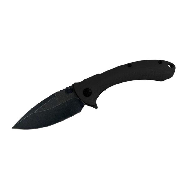 ABKT Elite Shadow Protector II Folding Knife, Black