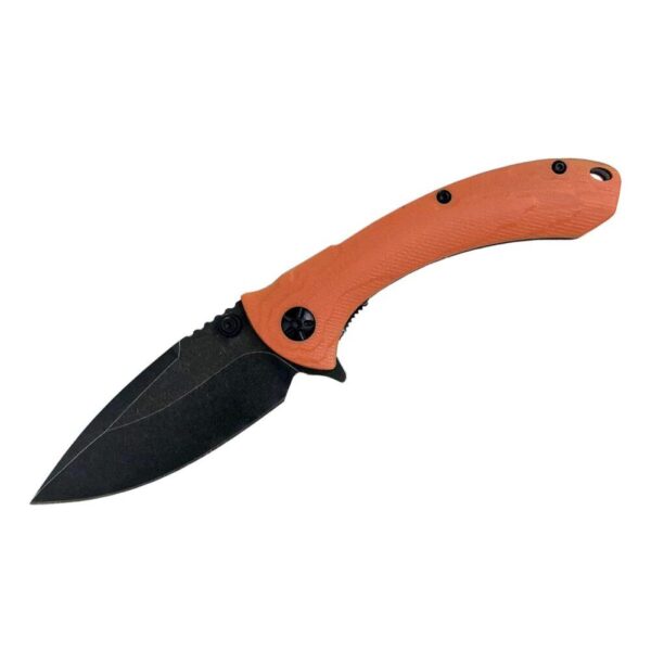 ABKT Elite Shadow Protector II Folding Knife, Orange