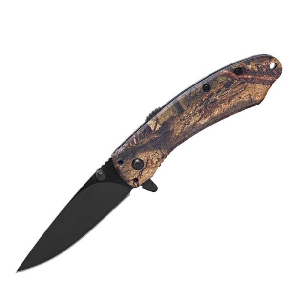 ABKT Elite Ember Folding Knife, Mossy Oak DNA