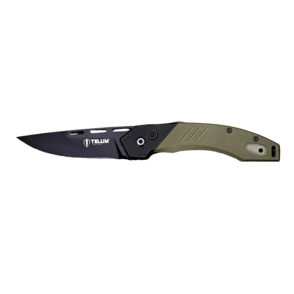 Telum Scorch 3.5-inch Drop Point Automatic Knife
