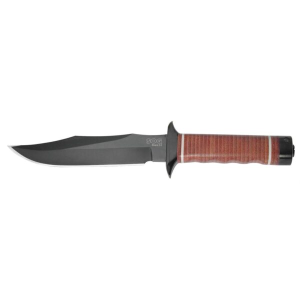 SOG Bowie 2.0 Fixed Blade Knife, 6.4-Inch AUS-8