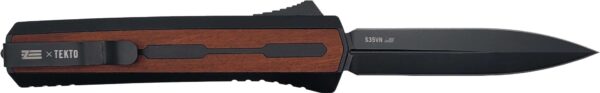 Zastava A7 American Walnut Wood Dagger OTF