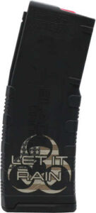 BLACK RAIN LASER ETCHED MAGAZINES 30RD LET IT RAIN