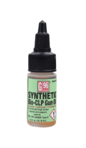 G-96 SYNTHETIC BIO-CLP GUN OIL 4 OZ. ( `12 PER CASE )
