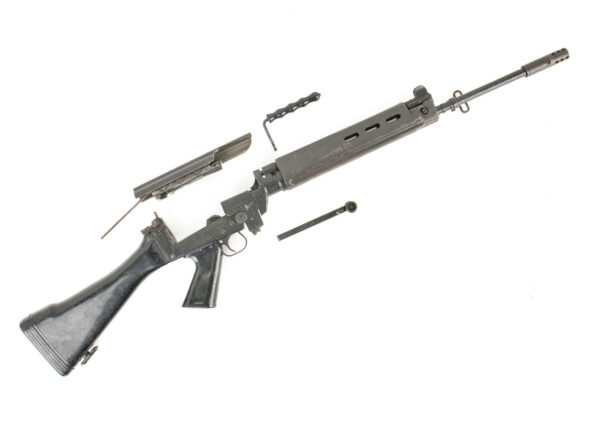 FN FAL 7.62X51MM PARTS KIT W/ POLY FURNITURE AND INTACT BARREL